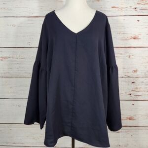 LANDS' END Bell Sleeve Flowy Top